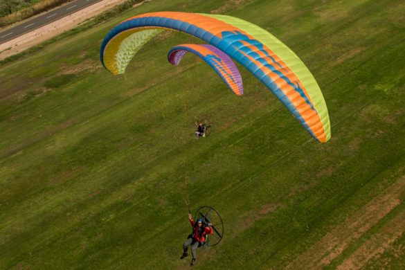 Hybrid Paramotor