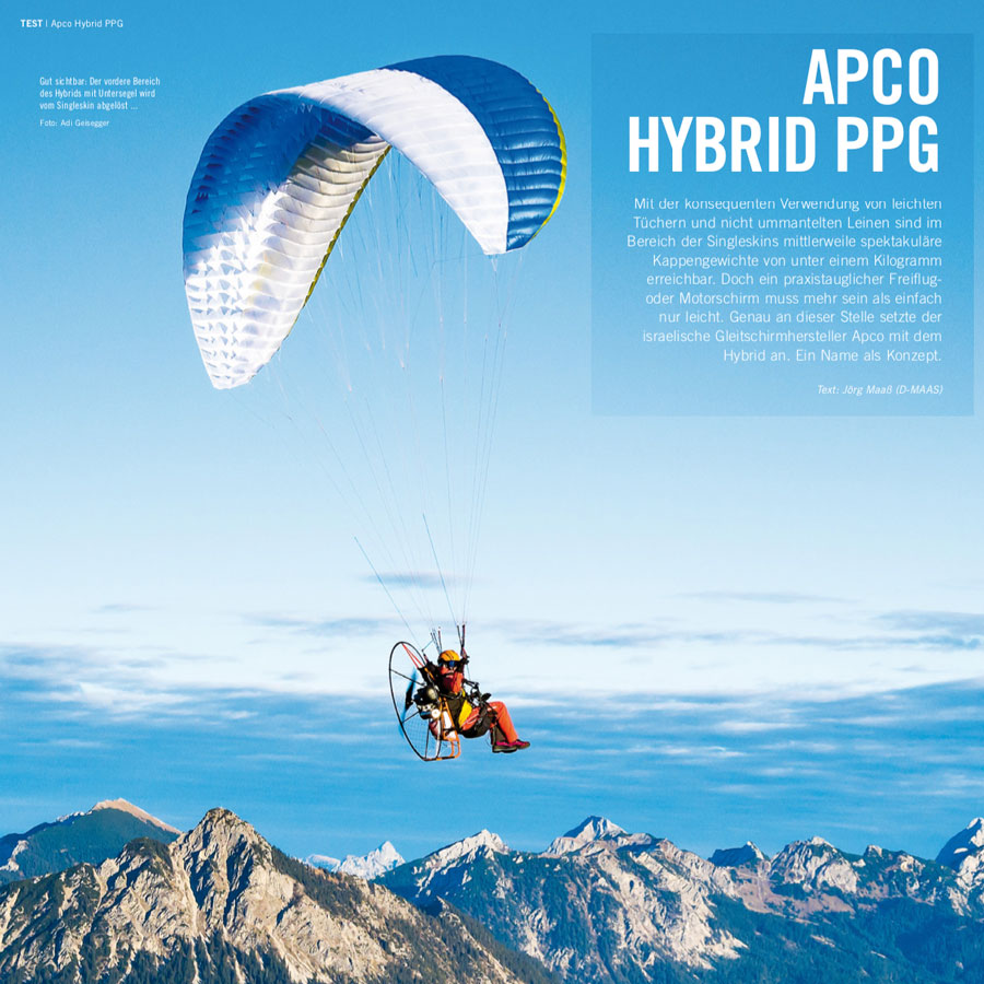 Hybrid Paramotor