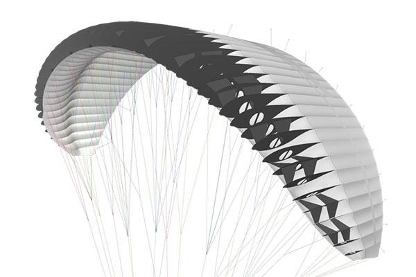 Hybrid Tandem Paramotor