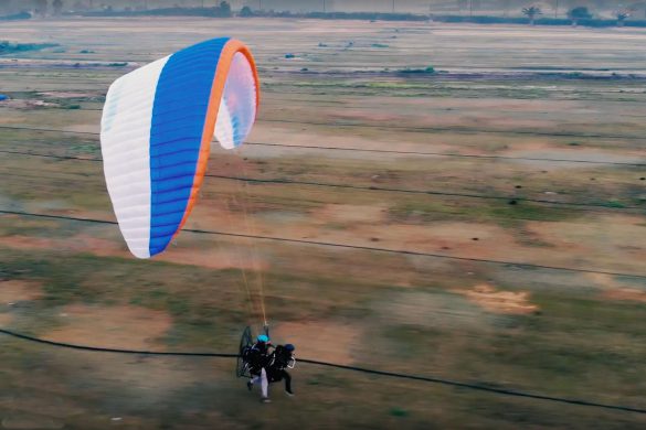Hybrid Tandem Paramotor