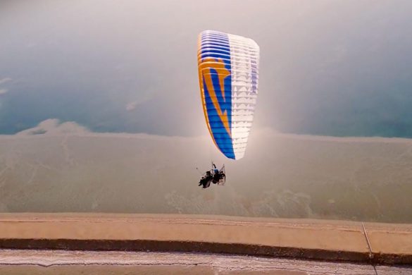 Hybrid Tandem Paramotor