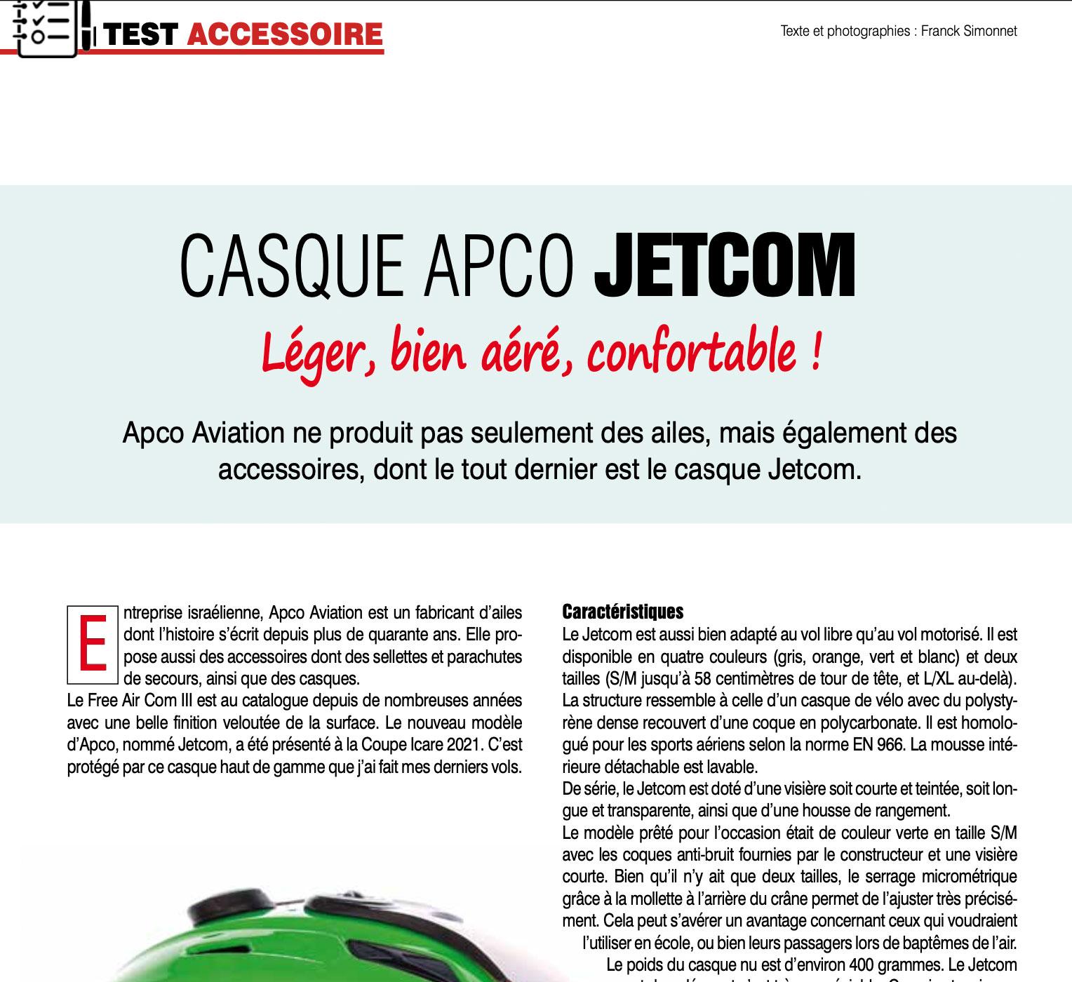 Jetcom Helmet