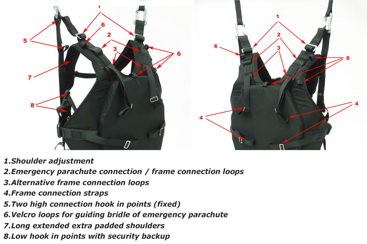 Universal Paramotor Harness