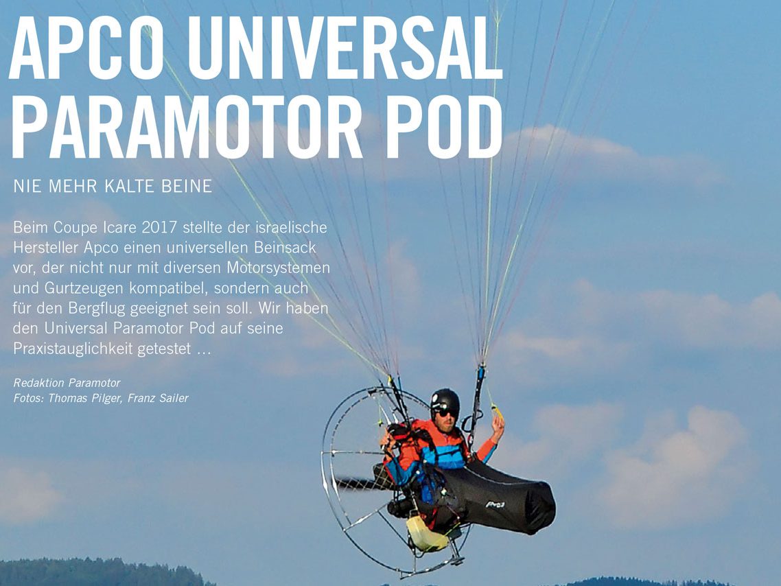 Universal Paramotor Pod