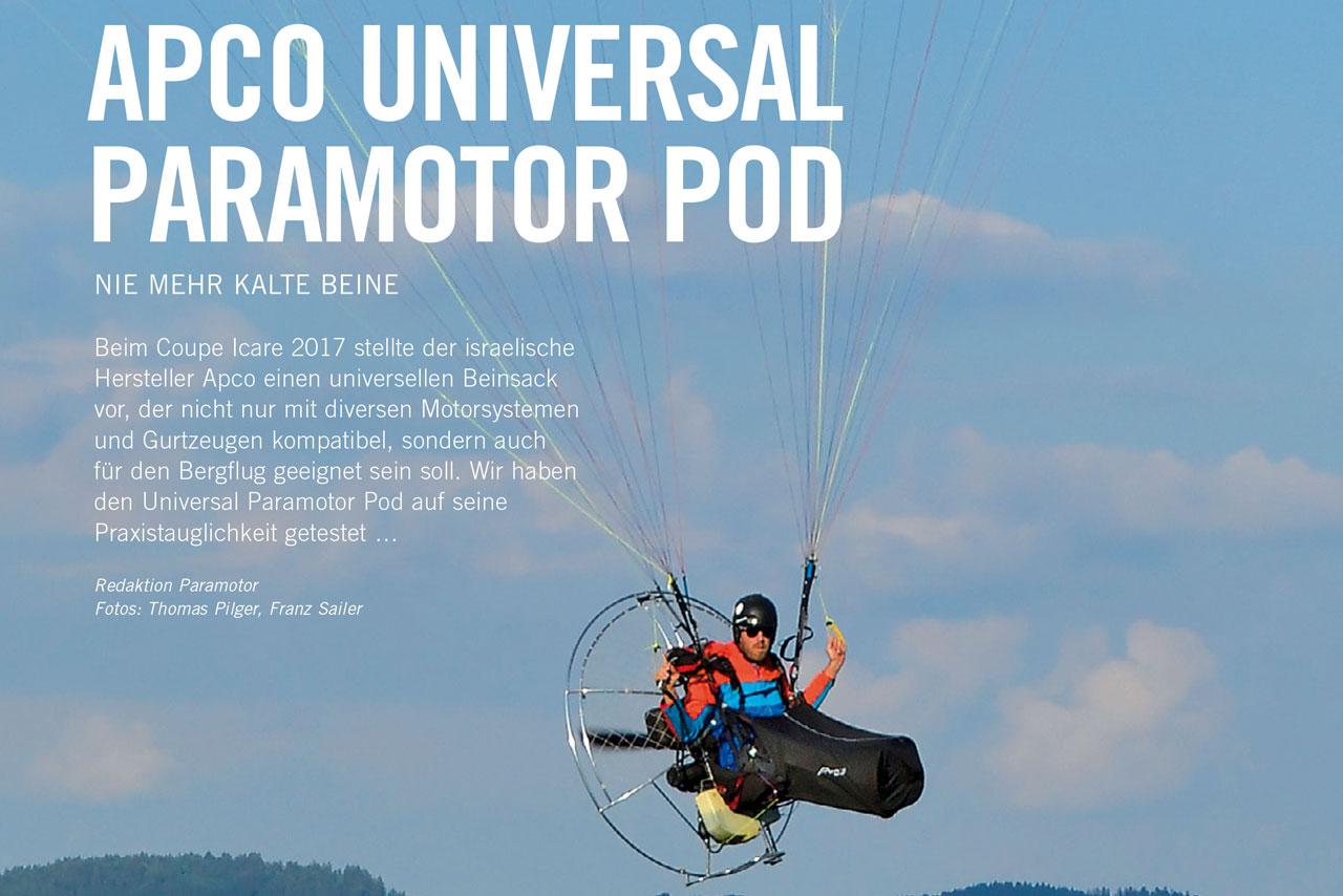 Universal Paramotor Pod